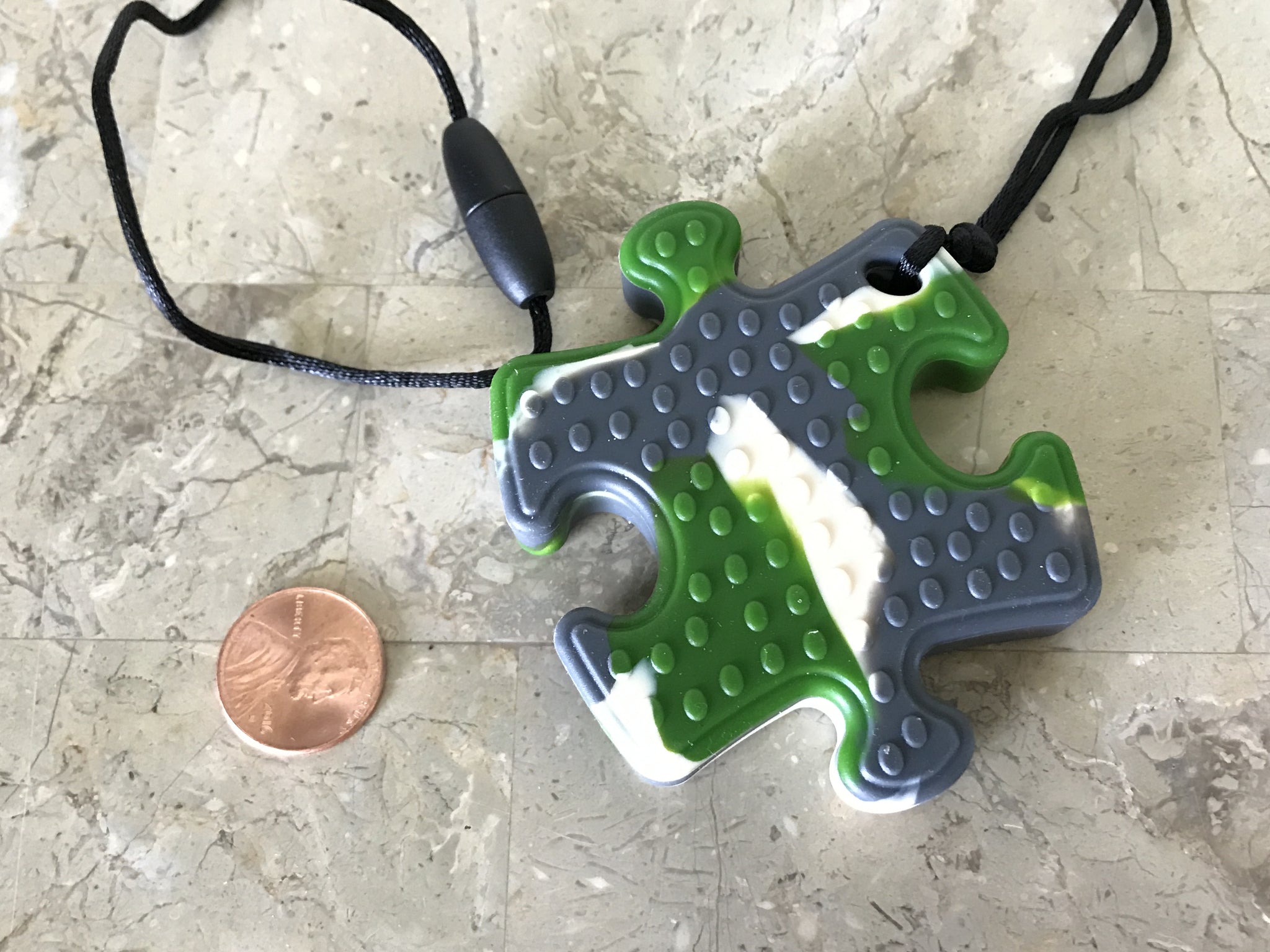 Puzzle piece necklace